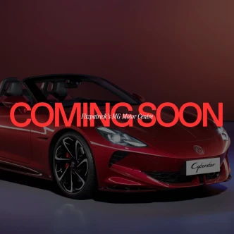 Coming Soon - Fitzpatrick's MG Motor Centre